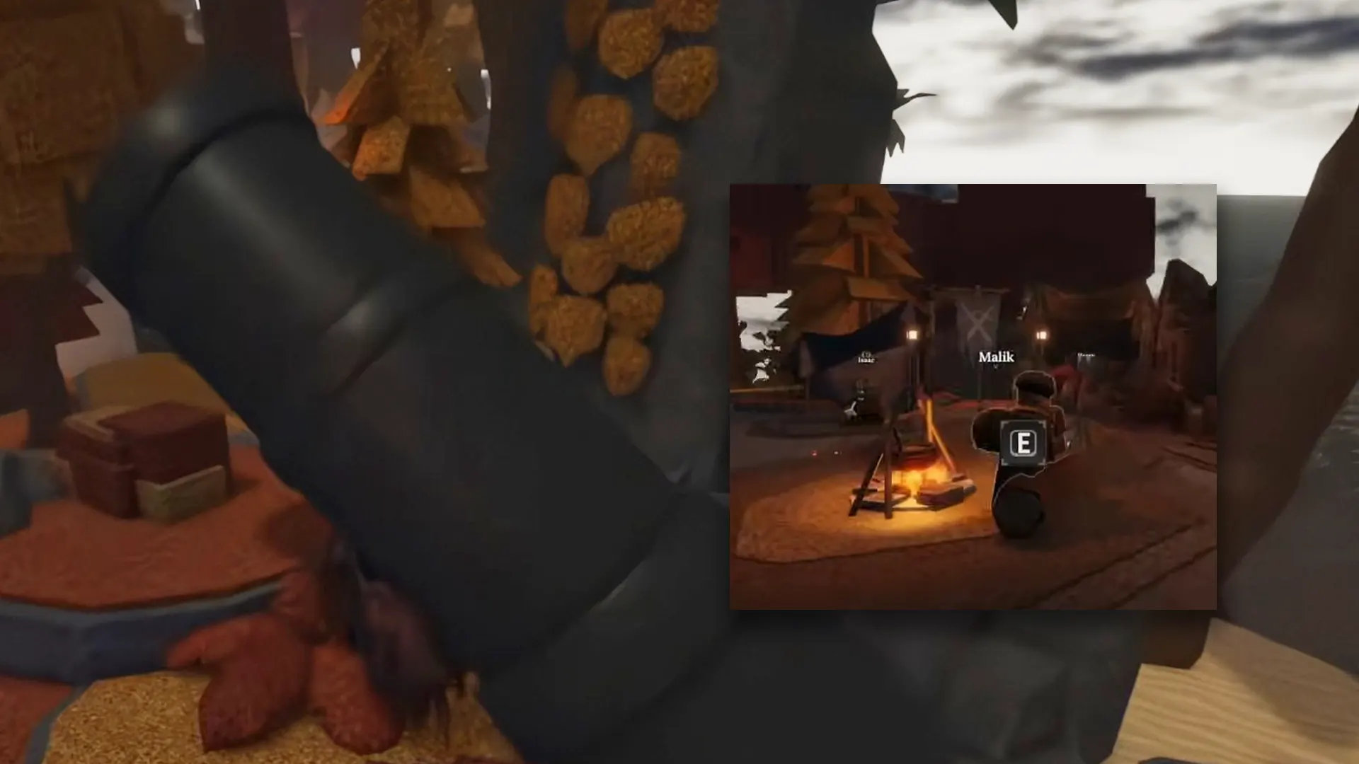 cannon and campfire in world 2