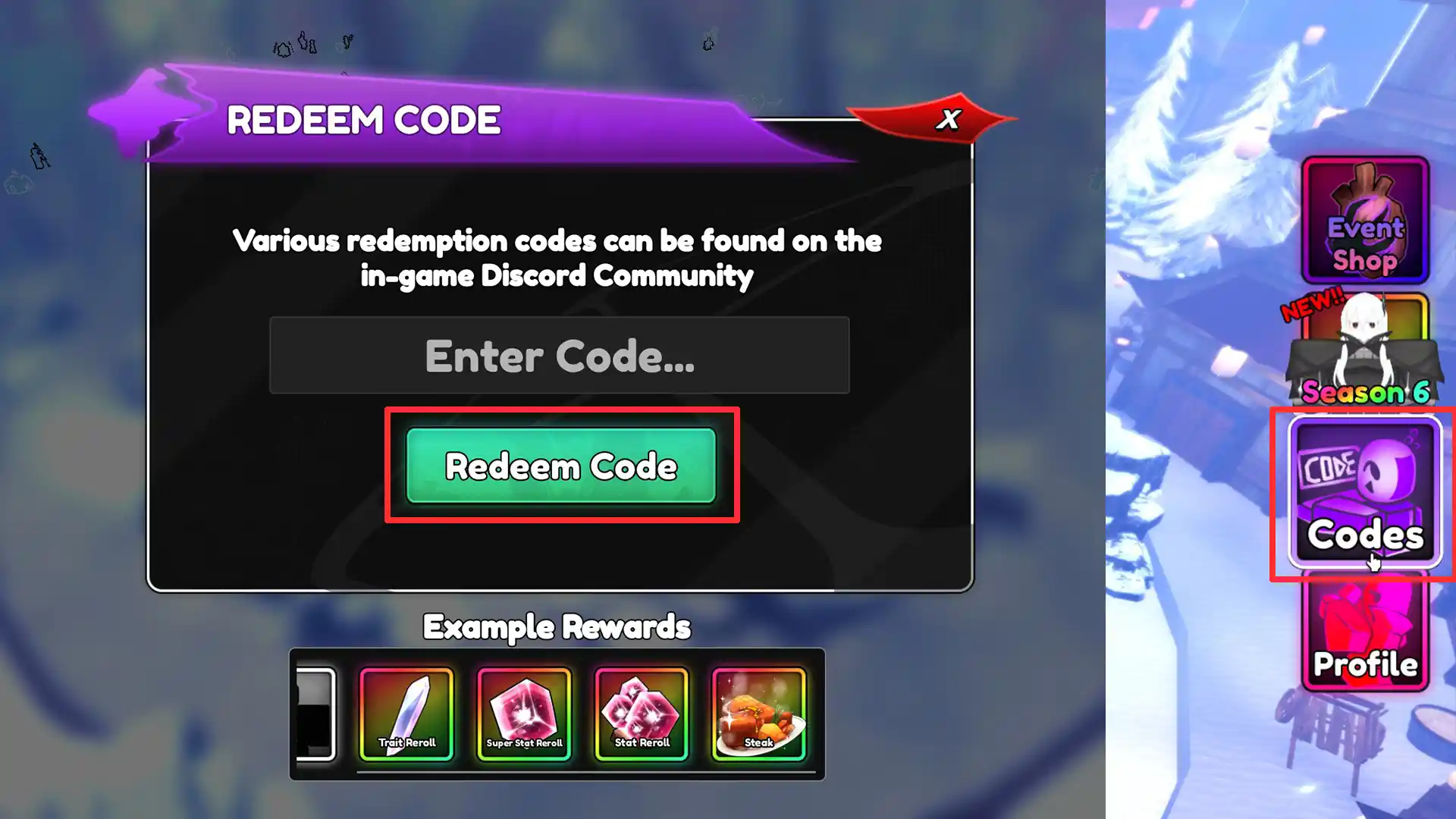 how to redeem anime guardians codes