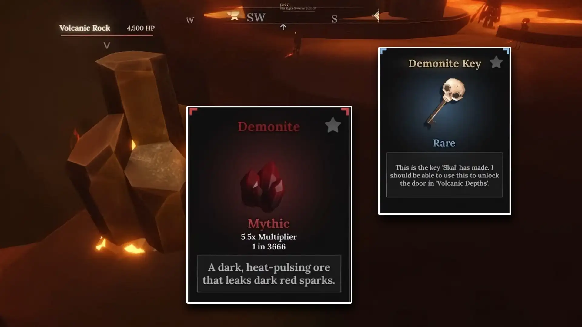 demonic pickaxe location quest the forge