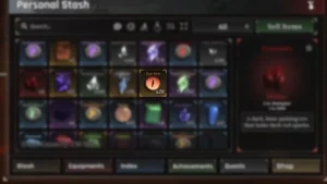 eye ore in the forge