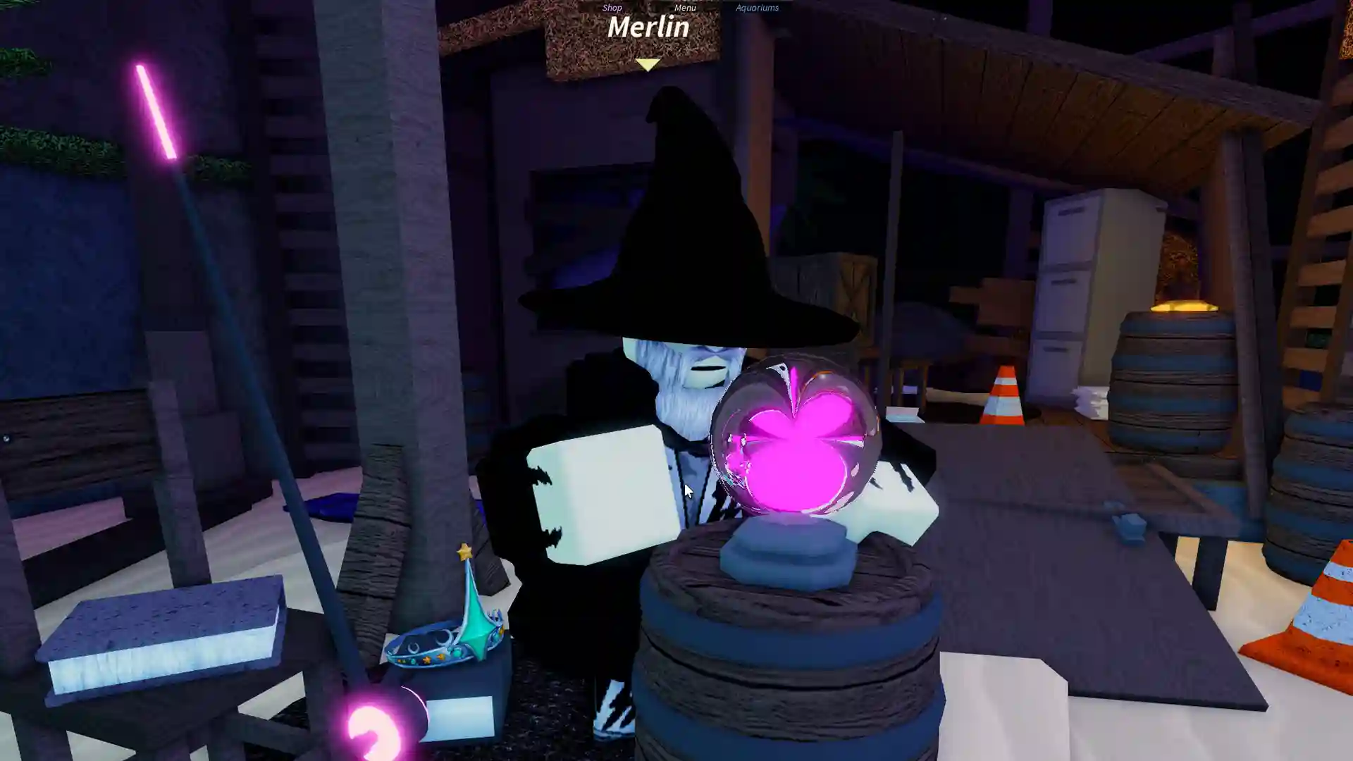 merlin in sunstone island