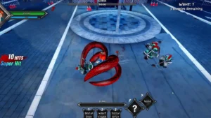 clearing enemy waves