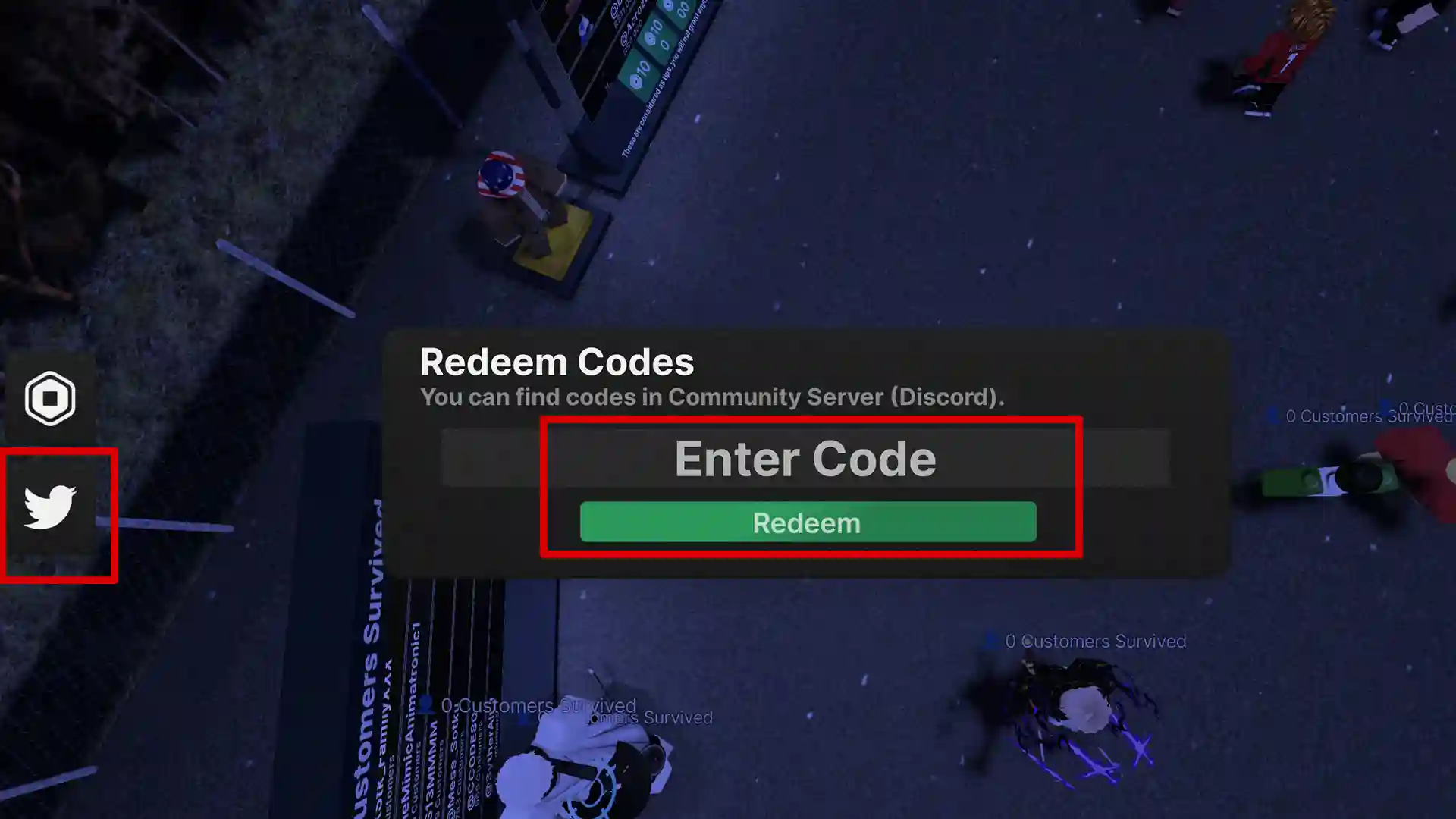 how to redeem roadside shawarma codes