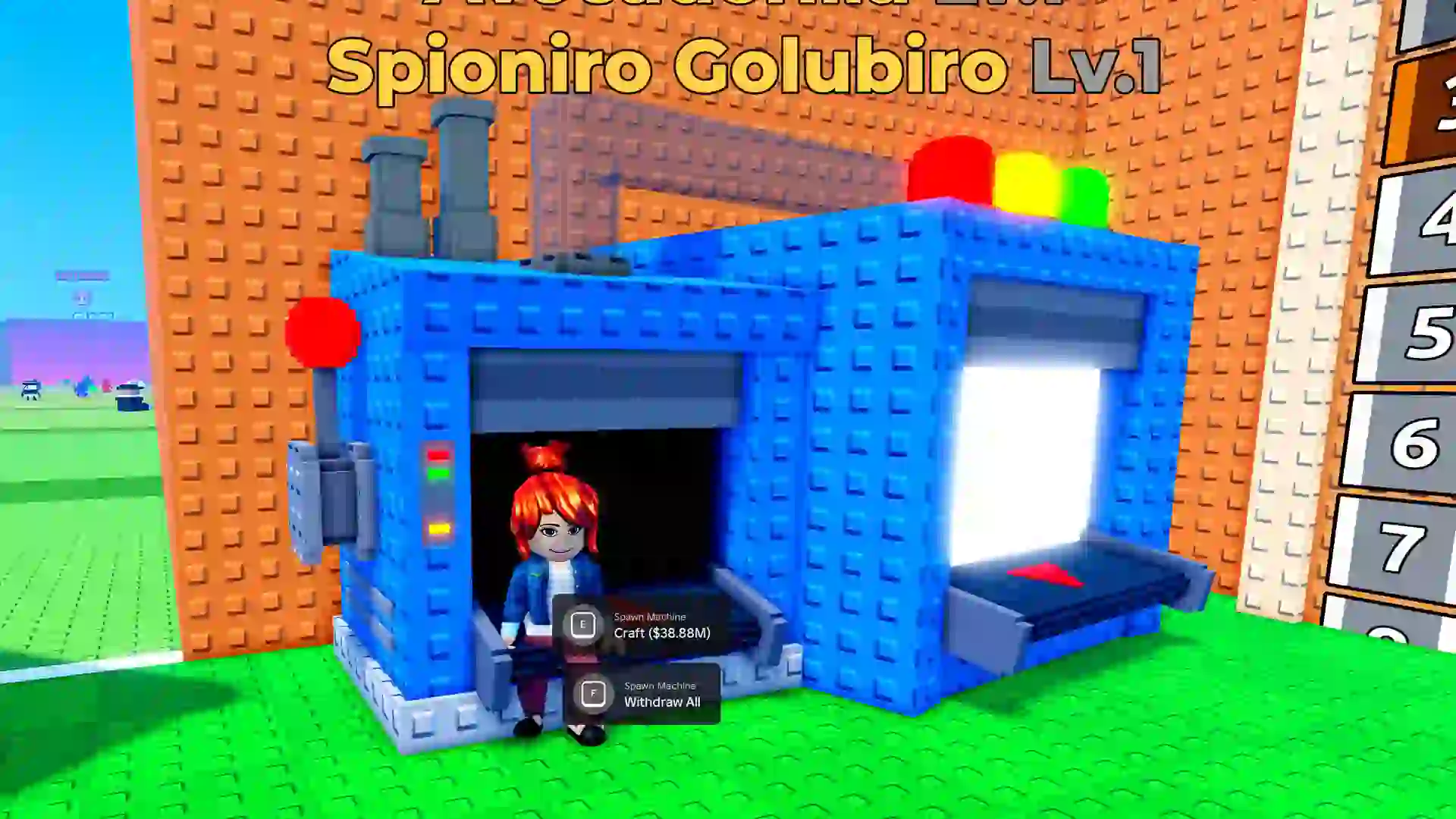 spawn machine crafting cost