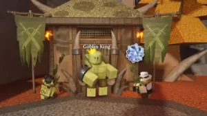 arcane crystal near goblin king