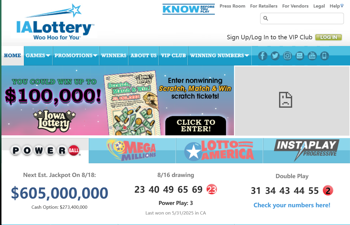 IaLottery