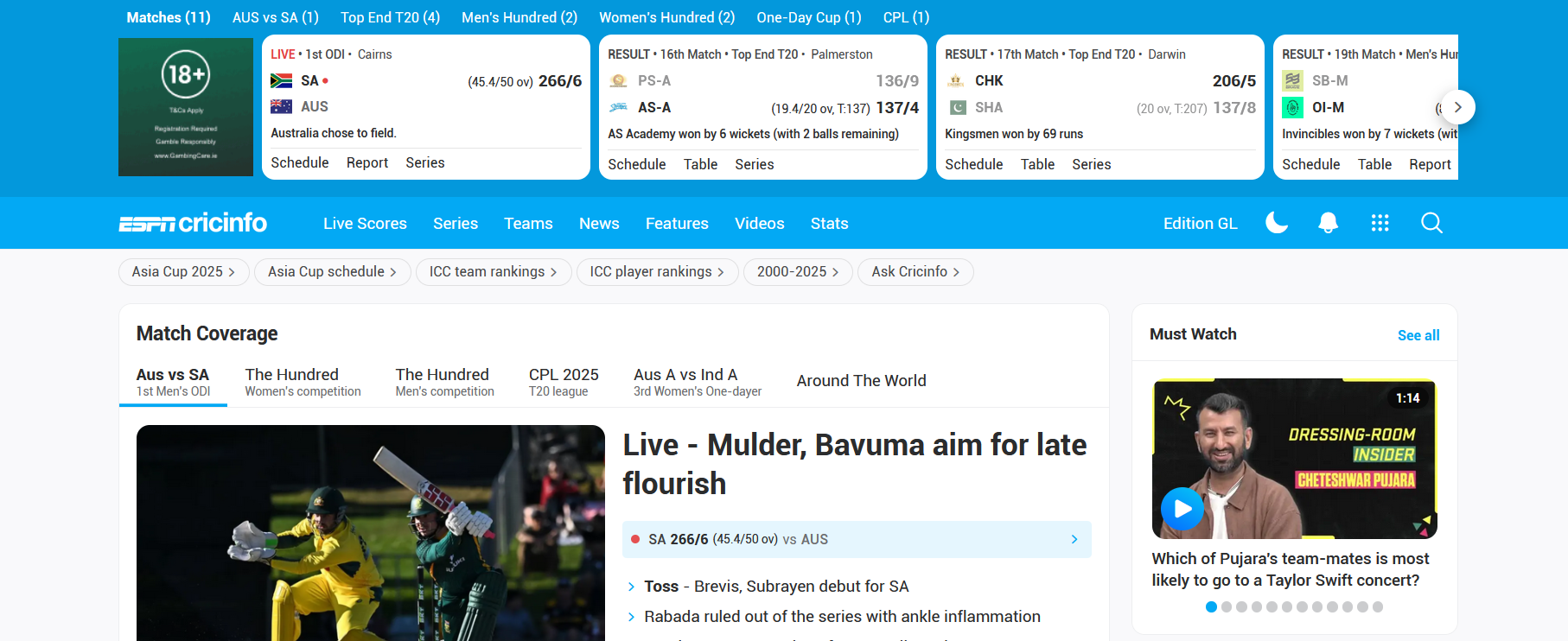 ESPNcricinfo