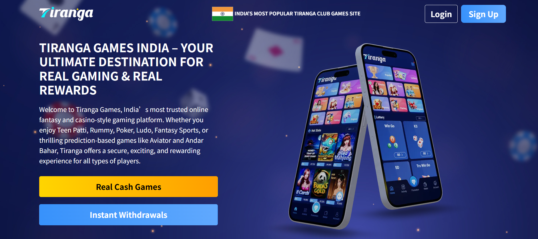 Tiranga Club Games