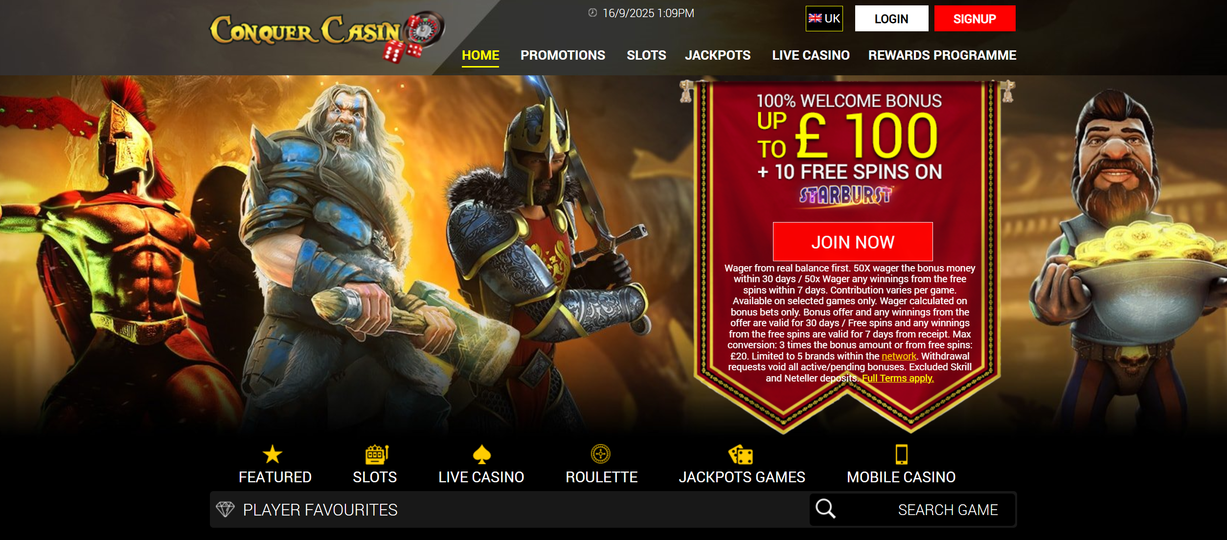 Conquer Casino