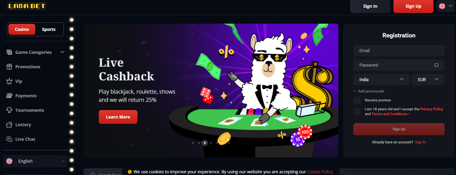 LAMA BET