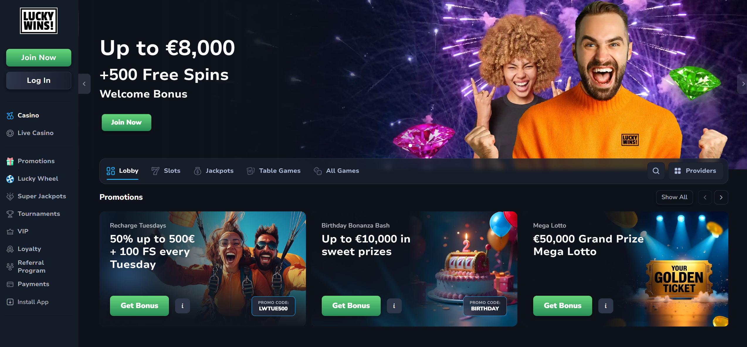 LuckyWins
