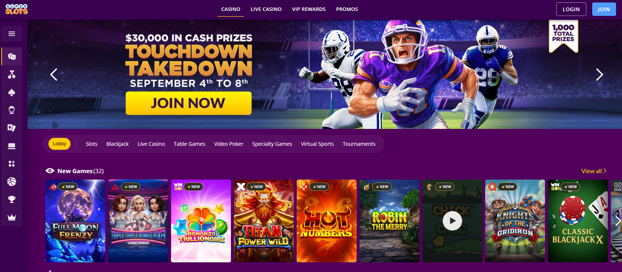 SUPER SLOTS