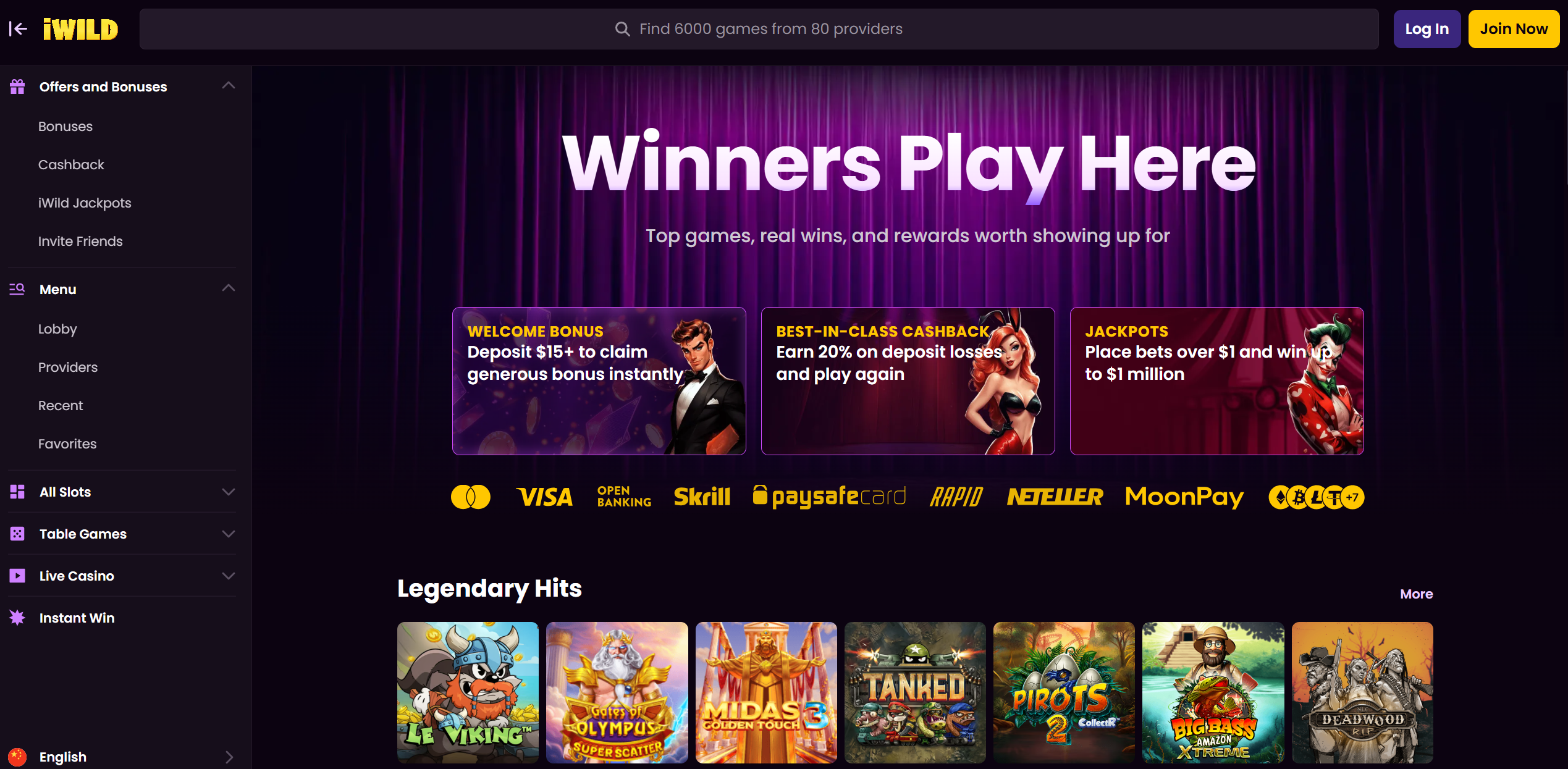 iWild Online Casino