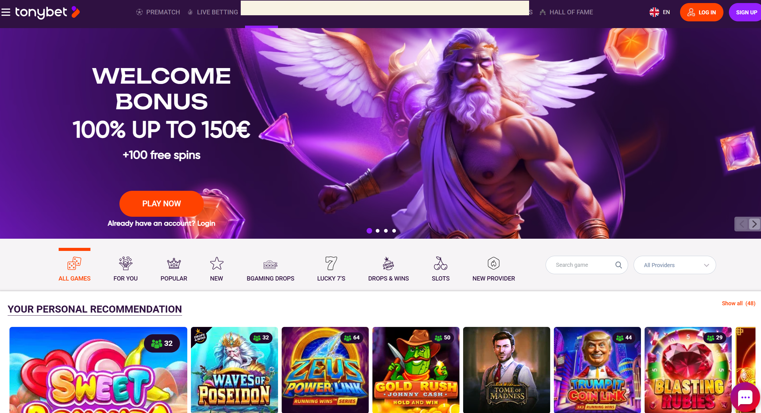 Tonybet Casino