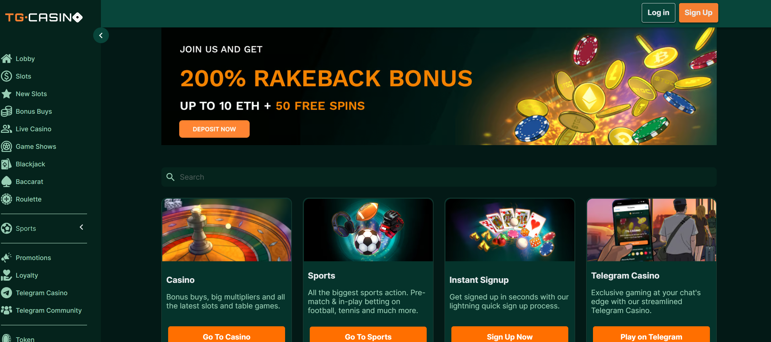 TG casino