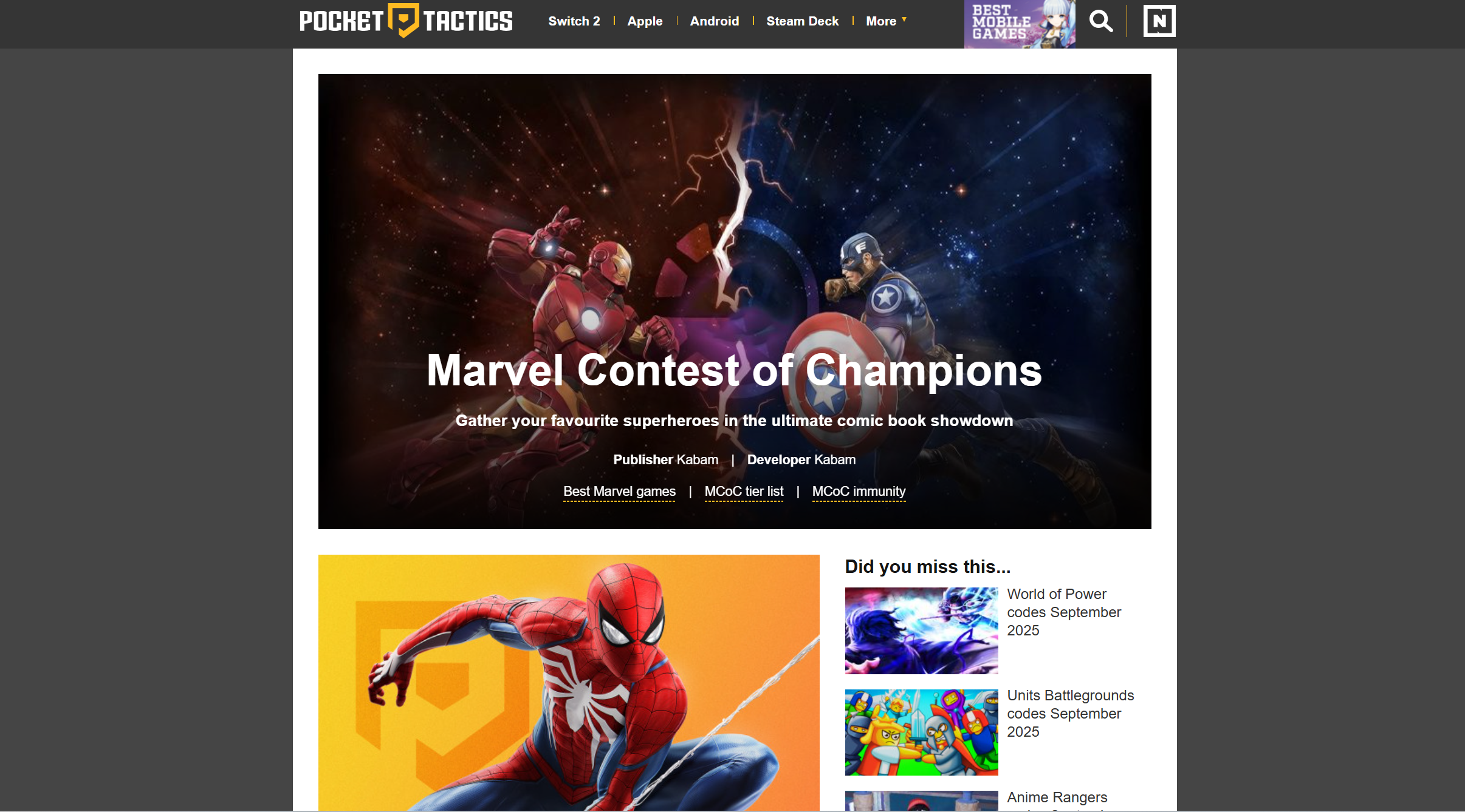 Marvel Contest of Champions