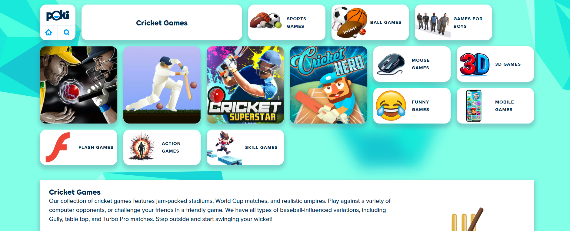 Cricket Games