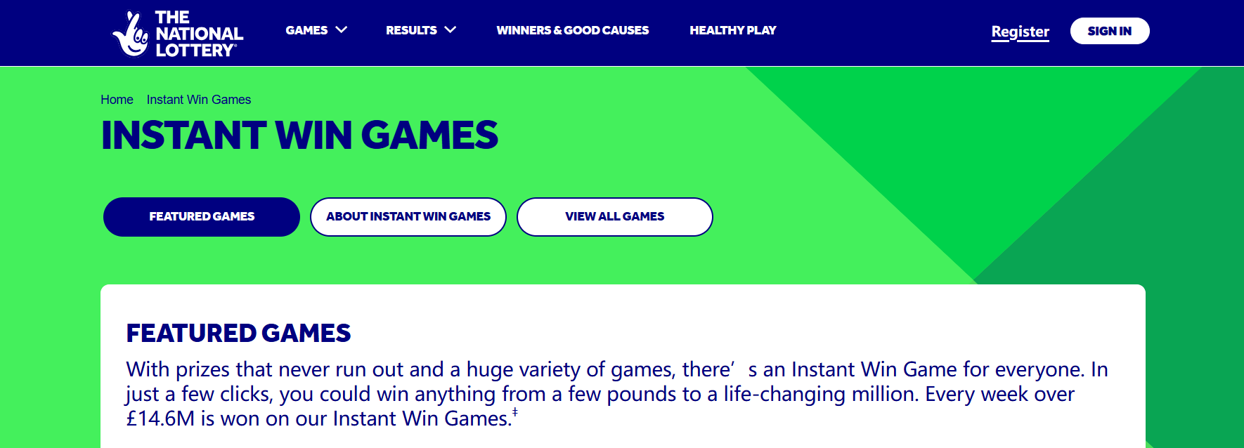 The National Lottery