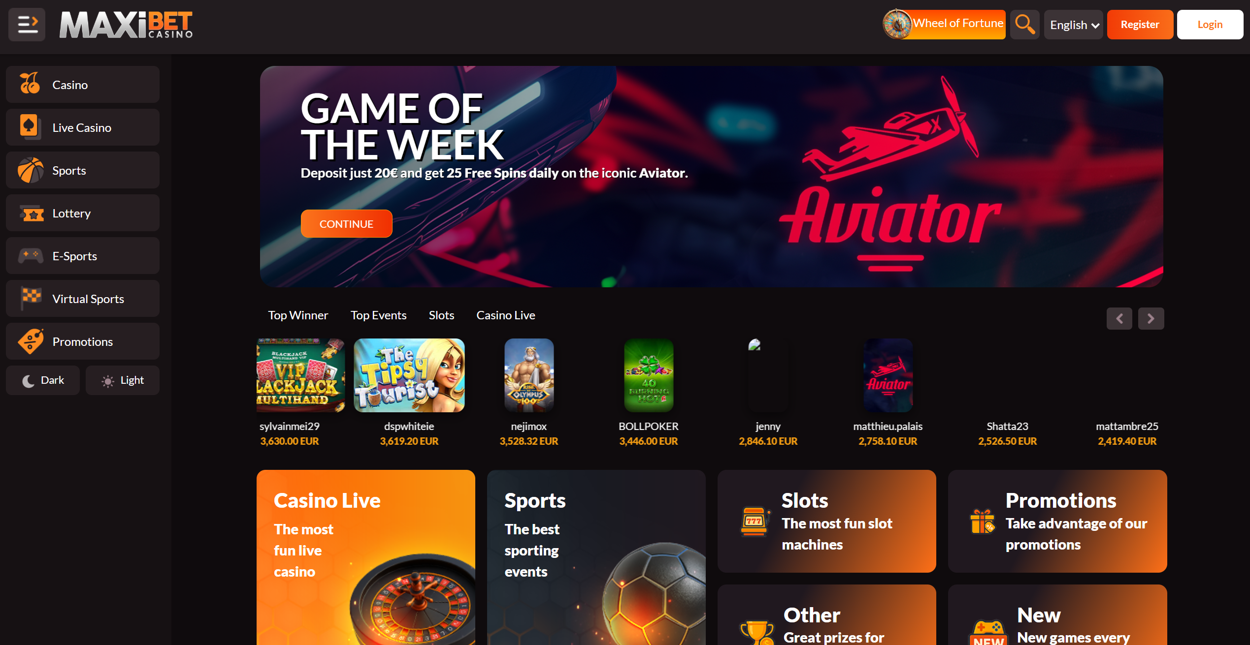 MaxibetCasino