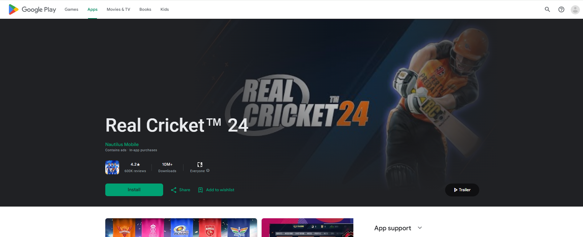 Real Cricket™ 24
