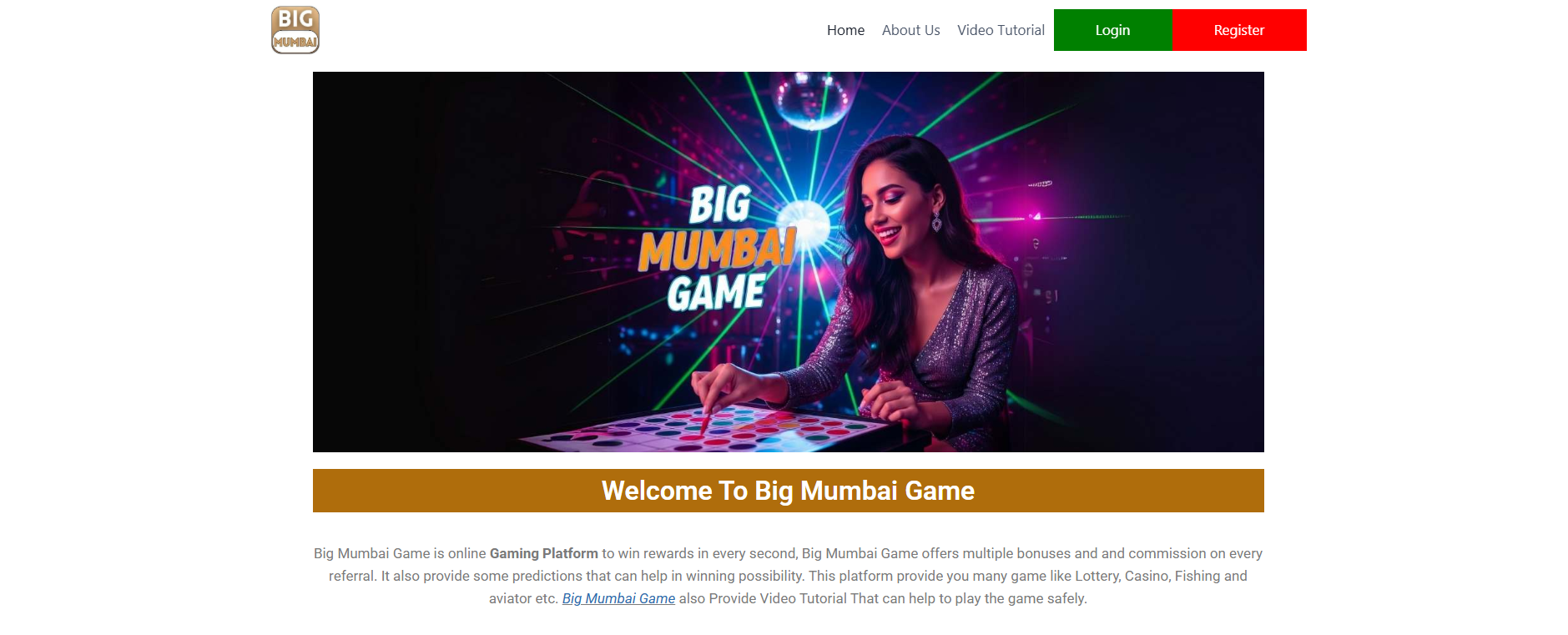 Big Mumbai Game App