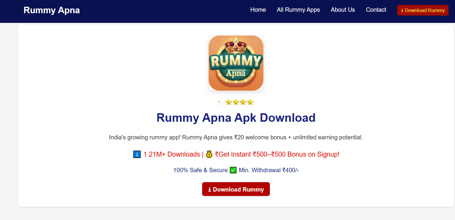 Rummy Apna Apk Download