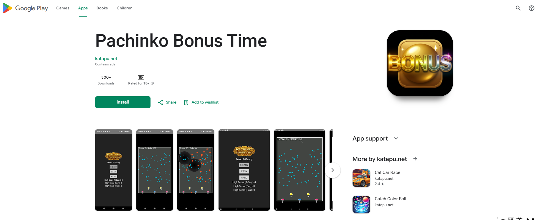 Pachinko Bonus Time