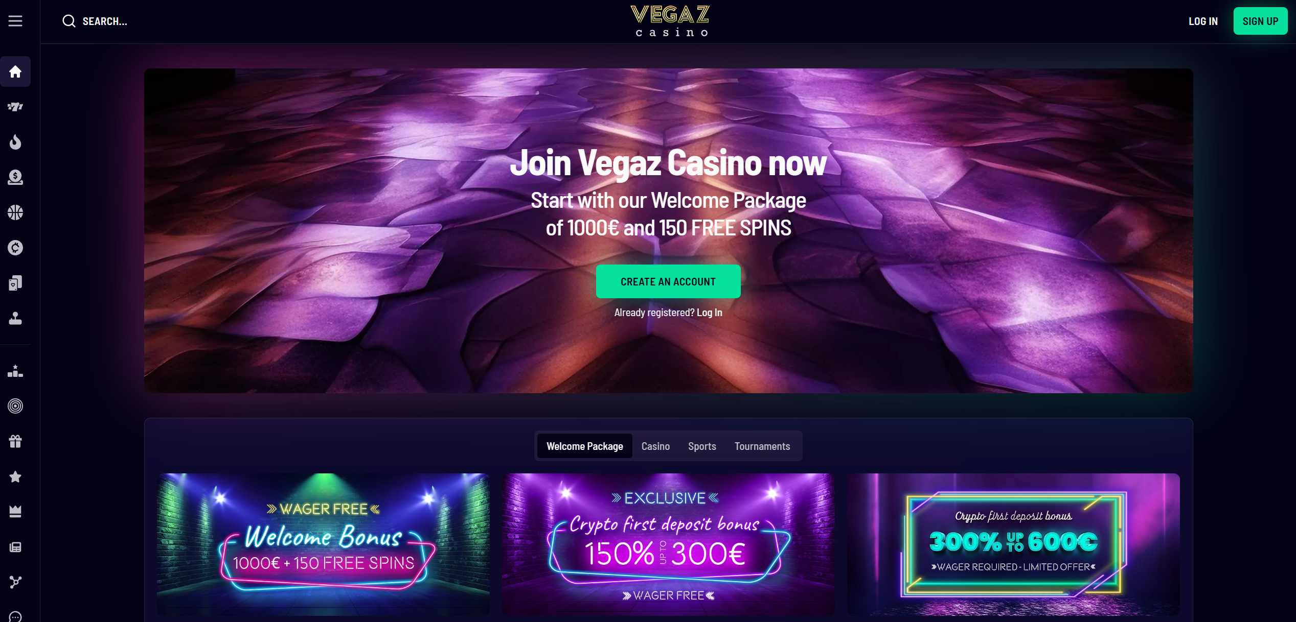 Vegaz Casino